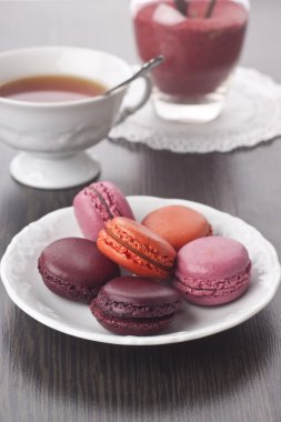 macaroons parlak renkler
