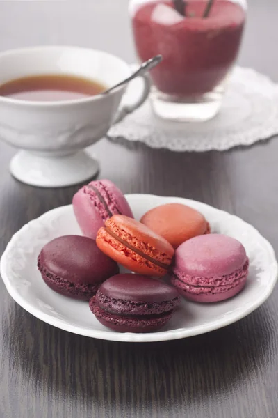 Macaroons cores brilhantes — Fotografia de Stock