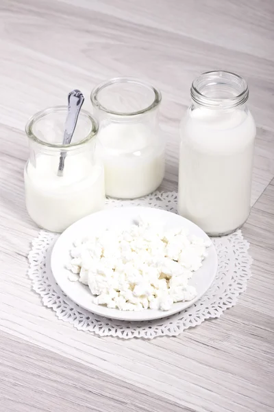 Milk products — Stock Photo, Image