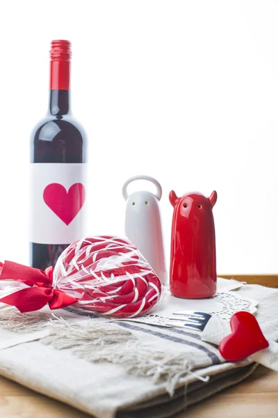 Love. Heart. Lollipop. Valentine's Day. — Stock Photo, Image