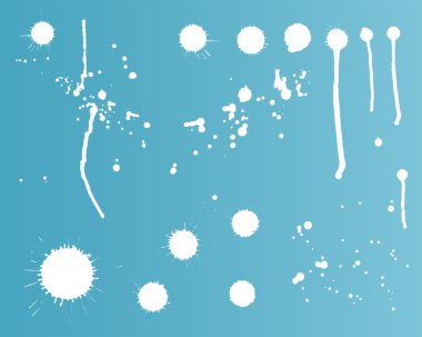 koyu arka plan üzerinde renkli parlak mürekkep sıçraması