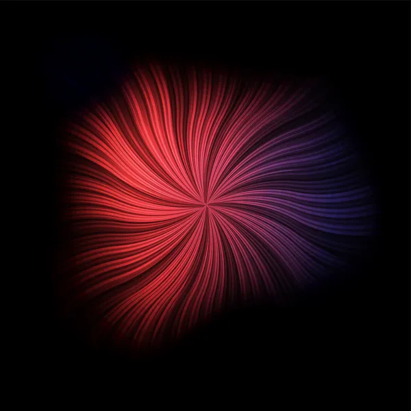 Výbuch abstraktní pozadí s neon efekty — Stockový vektor
