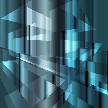 Mavi soyut vektör arkaplanı