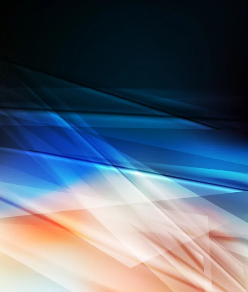 Abstrakt blå vektor bakgrund neon — Stock vektor