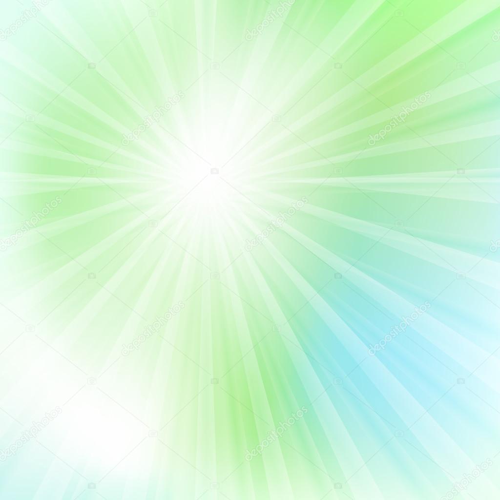 Green and blue abstract light vector background