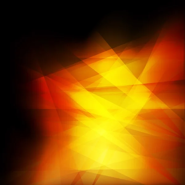 Vector abstracto naranja y amarillo — Vector de stock