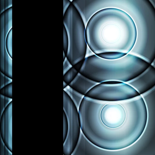 Абстрактный световой неоновый векторный фон — стоковый вектор