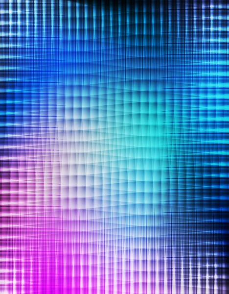 Fondo abstracto vectorial de neón azul y rosa — Vector de stock