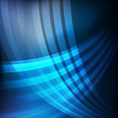 poster için mavi arka plan şablonu kartı