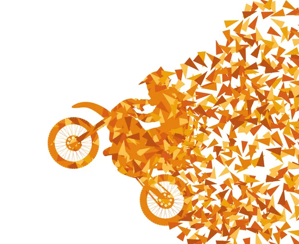 Motosiklet arka plan vektör