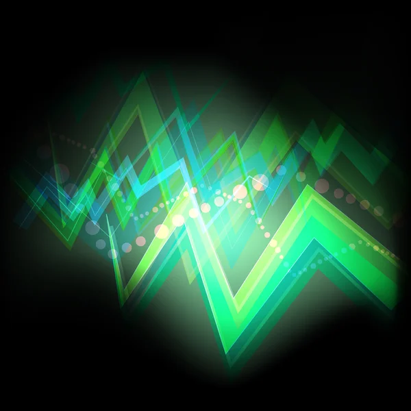 Neon abstract vector achtergrond concept sjabloon — Stockvector