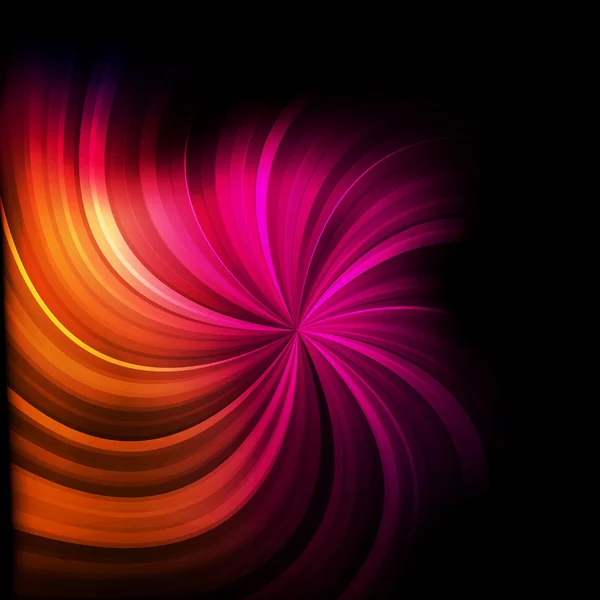 Concept vectoriel de fond abstrait néon — Image vectorielle