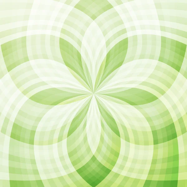 Luz de fondo abstracta verde transparente — Vector de stock