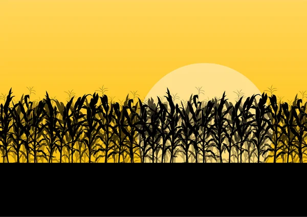 Mısır alan kırsal manzara şekil adam ayrıntılı