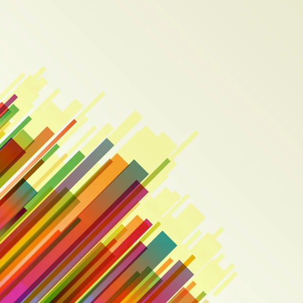 Kleurrijke lijnen abstract vector achtergrond concept — Stockvector
