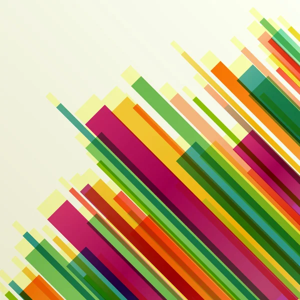 Colorful lines abstract vector background concept — Stock Vector