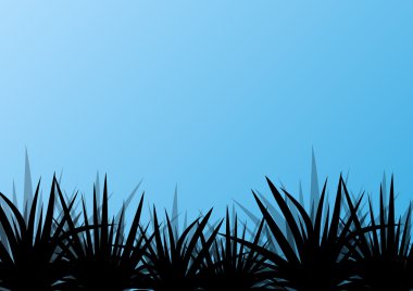 Grass detailed silhouette landscape illustration background vect vector Grass detailed silhouette landscape illustration background vect vector
