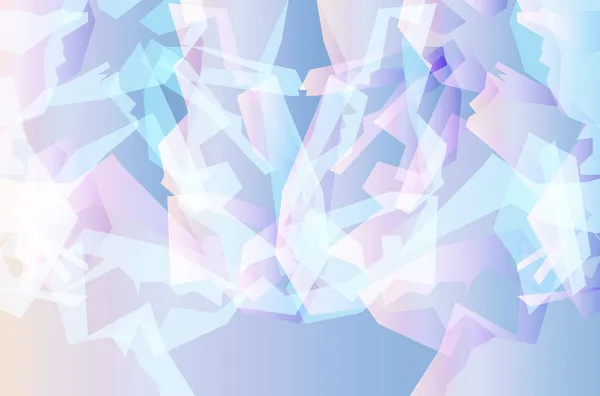 Modello di sfondo geometrico vettoriale astratto ghiaccio — Vettoriale Stock