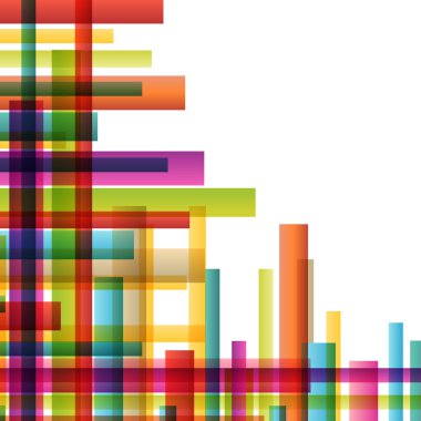 renk çizgiler renkli mozaik arka plan illüstrasyon vec