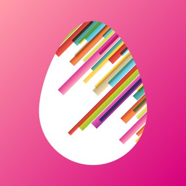 Paskalya yortusu yumurta taze bahar renkli arka plan illustrat