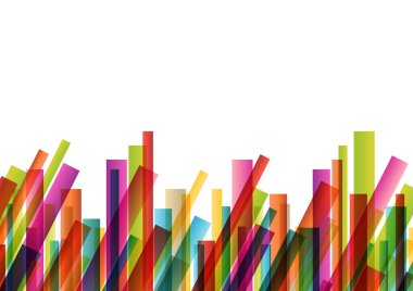 renk çizgiler renkli mozaik arka plan illüstrasyon vec