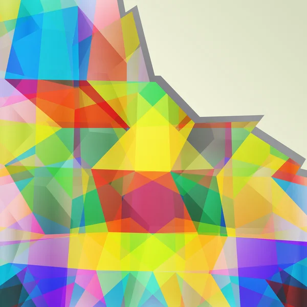 Kleurrijke abstract ontwerp sjabloon vector achtergrond concept — Stockvector