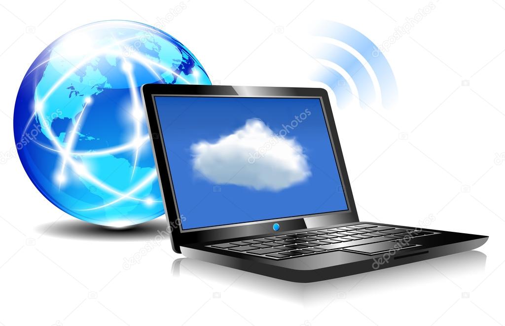 Laptop Cloud Connection