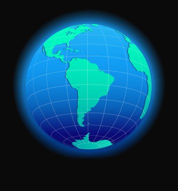 Güney Amerika alan global dünyada