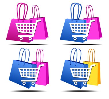 Internet simgeleri alışveriş seçimi