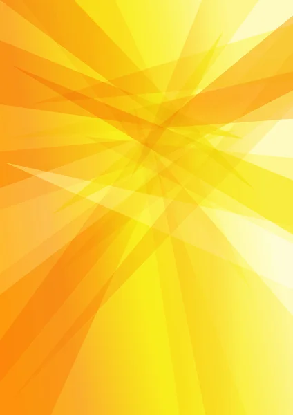 Sfondo astratto giallo arancio moderno — Vettoriale Stock