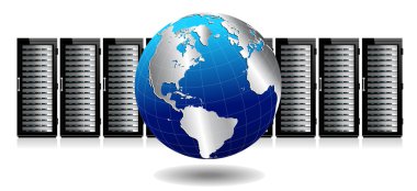 Küre ile ağ sunucuları dizisi