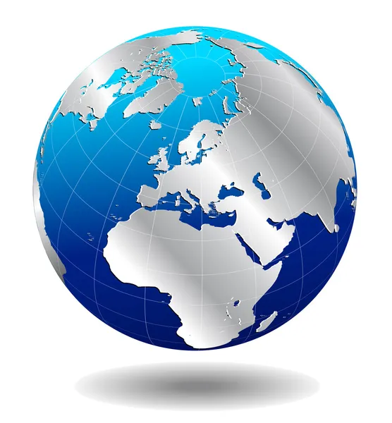 Avrupa gümüş küresel dünya