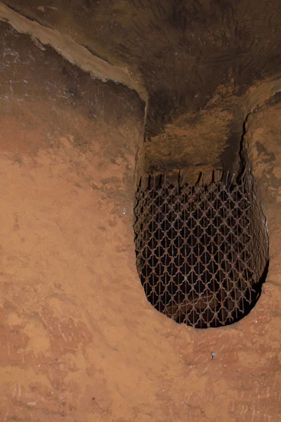 Air hole in a cave — Stock Photo, Image