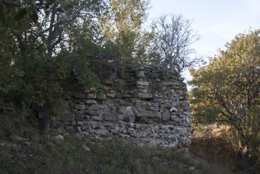 yıkık duvar