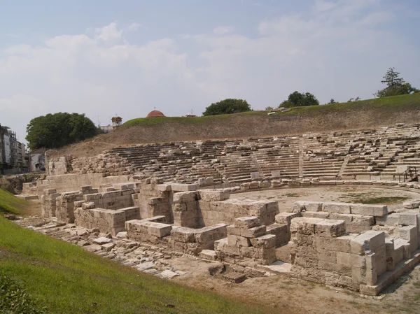 Rovine a Larissa — Foto Stock