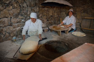 Lavaş pişirme