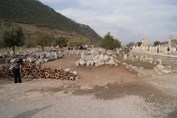 Buildings of Ephesus — Stock Photo, Image