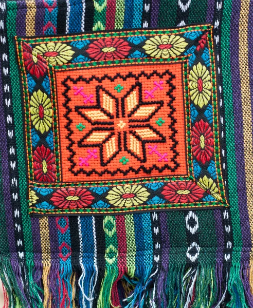 Handbag with traditional ornamentation — Stock Photo, Image