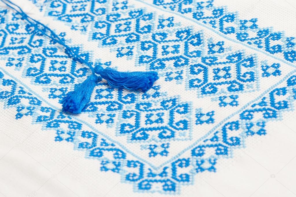 Ukrainian traditional embroidery pattern