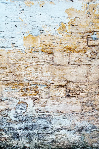 Textura de pintura en mal estado y fondo de grietas de yeso — Foto de Stock