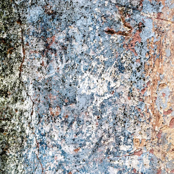 Texture ou fond mur de peinture minable et fissures de plâtre — Photo