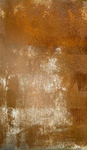 Textura metálica oxidada en manchas y hoyuelos — Foto de Stock