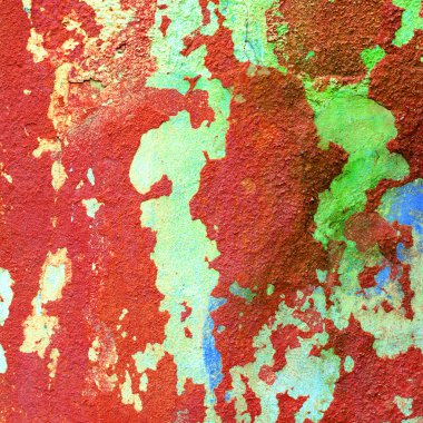 eski püskü boya ve sıva çatlakları