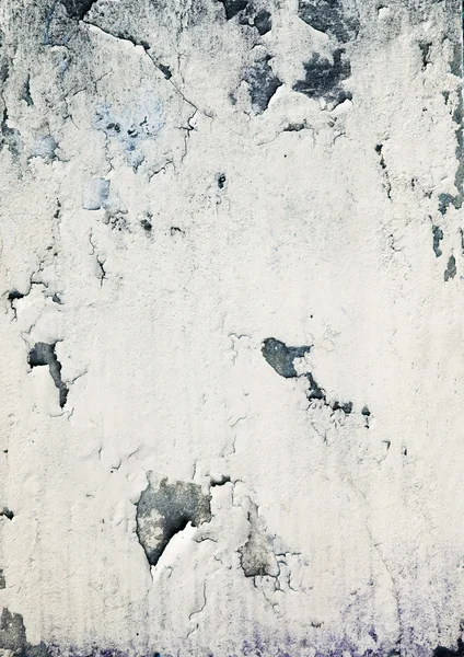 Texture or background wall of shabby paint and plaster cracks — Stock Photo, Image