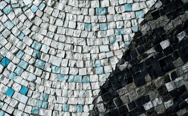 Colorful mosaic of different stones — Stock Photo, Image