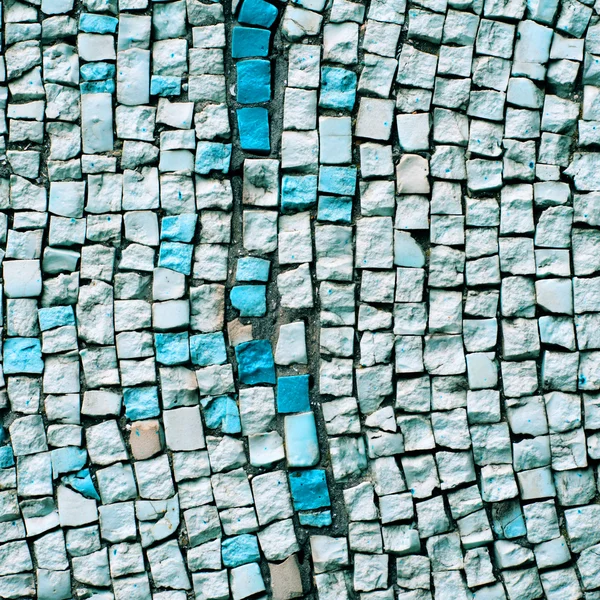 Kolorowa mozaika z różnych kamieni — Zdjęcie stockowe