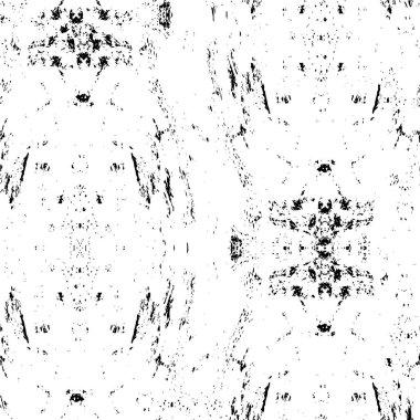 Grunge siyah ve beyaz kentsel vektör doku şablon. Karanlık dağınık toz sıkıntı arka plan kaplaması. Gürültü ve tahıl ile soyut noktalı, çizik, Vintage efekti oluşturmak kolay. Yaşlanma tasarım öğesi