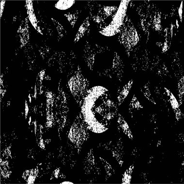 Grunge siyah ve beyaz kentsel vektör doku şablon. Karanlık dağınık toz sıkıntı arka plan kaplaması. Gürültü ve tahıl ile soyut noktalı, çizik, Vintage efekti oluşturmak kolay. Yaşlanma tasarım öğesi