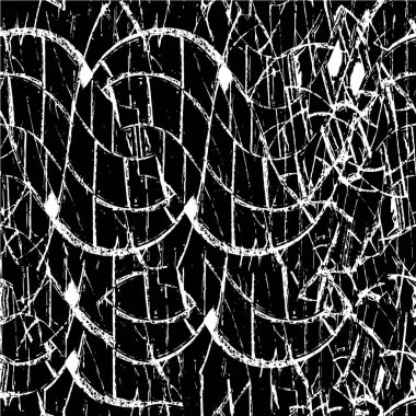 Grunge siyah ve beyaz kentsel vektör doku şablon. Karanlık dağınık toz sıkıntı arka plan kaplaması. Gürültü ve tahıl ile soyut noktalı, çizik, Vintage efekti oluşturmak kolay. Yaşlanma tasarım öğesi
