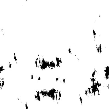 Grunge siyah ve beyaz kentsel vektör doku şablon. Karanlık dağınık toz sıkıntı arka plan kaplaması. Gürültü ve tahıl ile soyut noktalı, çizik, Vintage efekti oluşturmak kolay. Yaşlanma tasarım öğesi